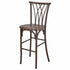 Chivari Fruitwood Resin Steel Skeleton™ Willow Barstool - 2 Pack - Some Assembly Required BWRF-KD-ST-AX-2
