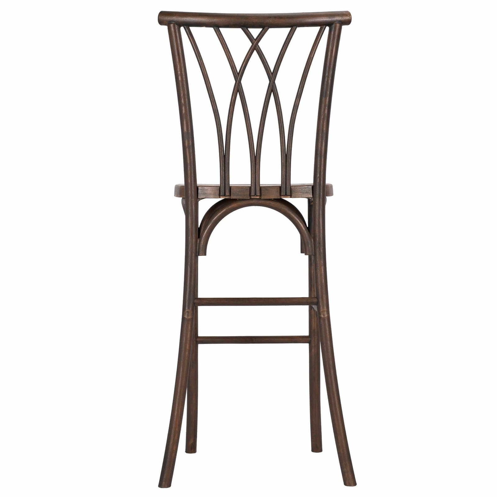 Chivari Fruitwood Resin Steel Skeleton™ Willow Barstool - 2 Pack - Some Assembly Required BWRF-KD-ST-AX-2