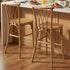 Chivari Natural Resin Steel Skeleton™  Willow Barstool - 2 Pack - Some Assembly Required BWRN-KD-ST-AX-2