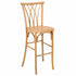 Chivari Natural Resin Steel Skeleton™  Willow Barstool - 2 Pack - Some Assembly Required BWRN-KD-ST-AX-2