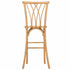 Chivari Natural Resin Steel Skeleton™  Willow Barstool - 2 Pack - Some Assembly Required BWRN-KD-ST-AX-2