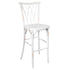 Chivari White Distressed Resin Steel Skeleton™ Willow Barstool - 2 Pack - Some Assembly Required BWRWD-KD-ST-AX-2