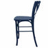 Chivari Black Resin Steel Skeleton™ Cross Back  Barstool - 2 Pack - Some Assembly Required BXRB-KD-ST-AX-2