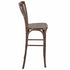 Chivari Fruitwood Resin Steel Skeleton™ Cross Back Barstool - 2 Pack - Some Assembly Required BXRF-KD-ST-AX-2