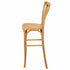 Chivari Natural Resin Steel Skeleton™ Cross Back Barstool - 2 Pack - Some Assembly Required BXRN-KD-ST-AX-2