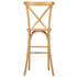 Chivari Natural Resin Steel Skeleton™ Cross Back Barstool - 2 Pack - Some Assembly Required BXRN-KD-ST-AX-2