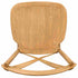Chivari Natural Resin Steel Skeleton™ Cross Back Barstool - 2 Pack - Some Assembly Required BXRN-KD-ST-AX-2
