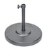 California Umbrellas Hammertone Grey 50 lbs Umbrella Base with Steel Casing CAL-199484008760