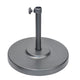 California Umbrellas Hammertone Grey 50 lbs Umbrella Base with Steel Casing CAL-199484008760