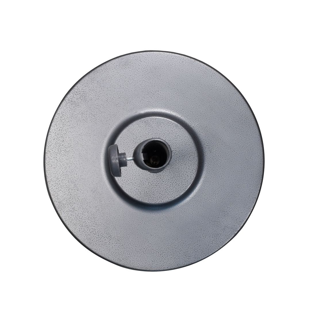 California Umbrellas Hammertone Grey 50 lbs Umbrella Base with Steel Casing CAL-199484008760