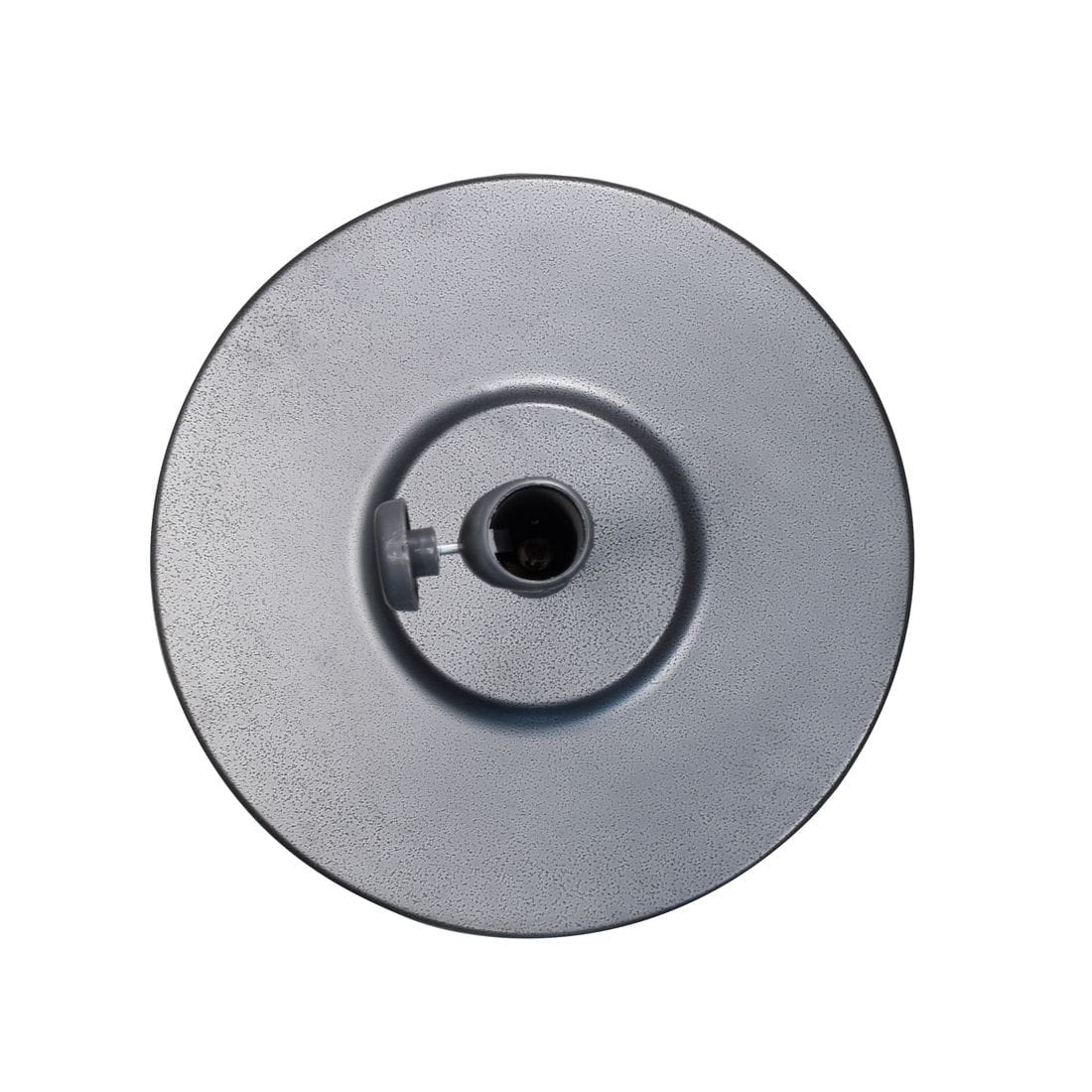 California Umbrellas Hammertone Gray 50 lbs Umbrella Base with Steel Casing CAL-CFMT160-HAMMERTONE-GREY