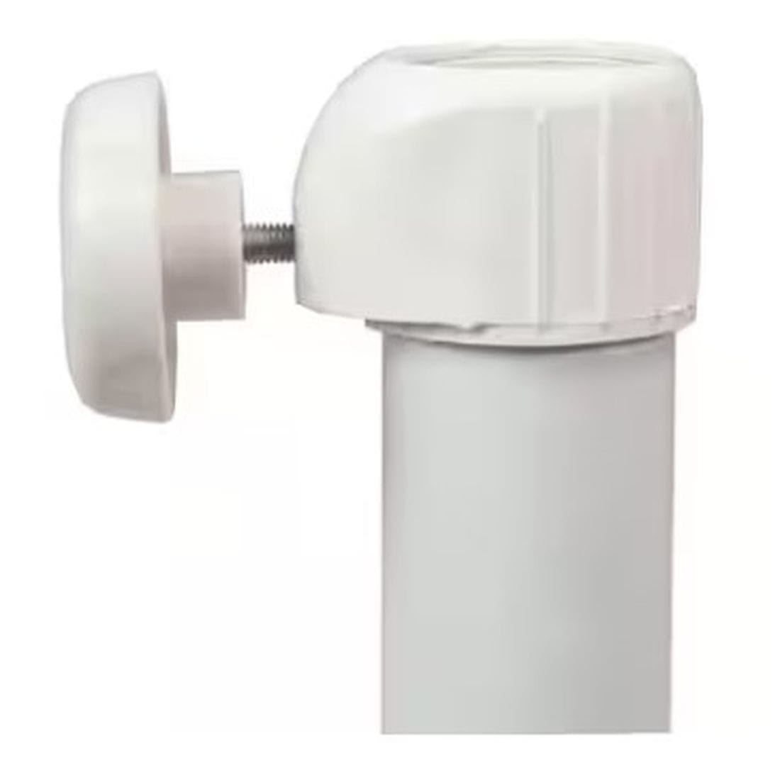 California Umbrellas White 50 lbs Umbrella Base with Steel Casing CAL-199484008777