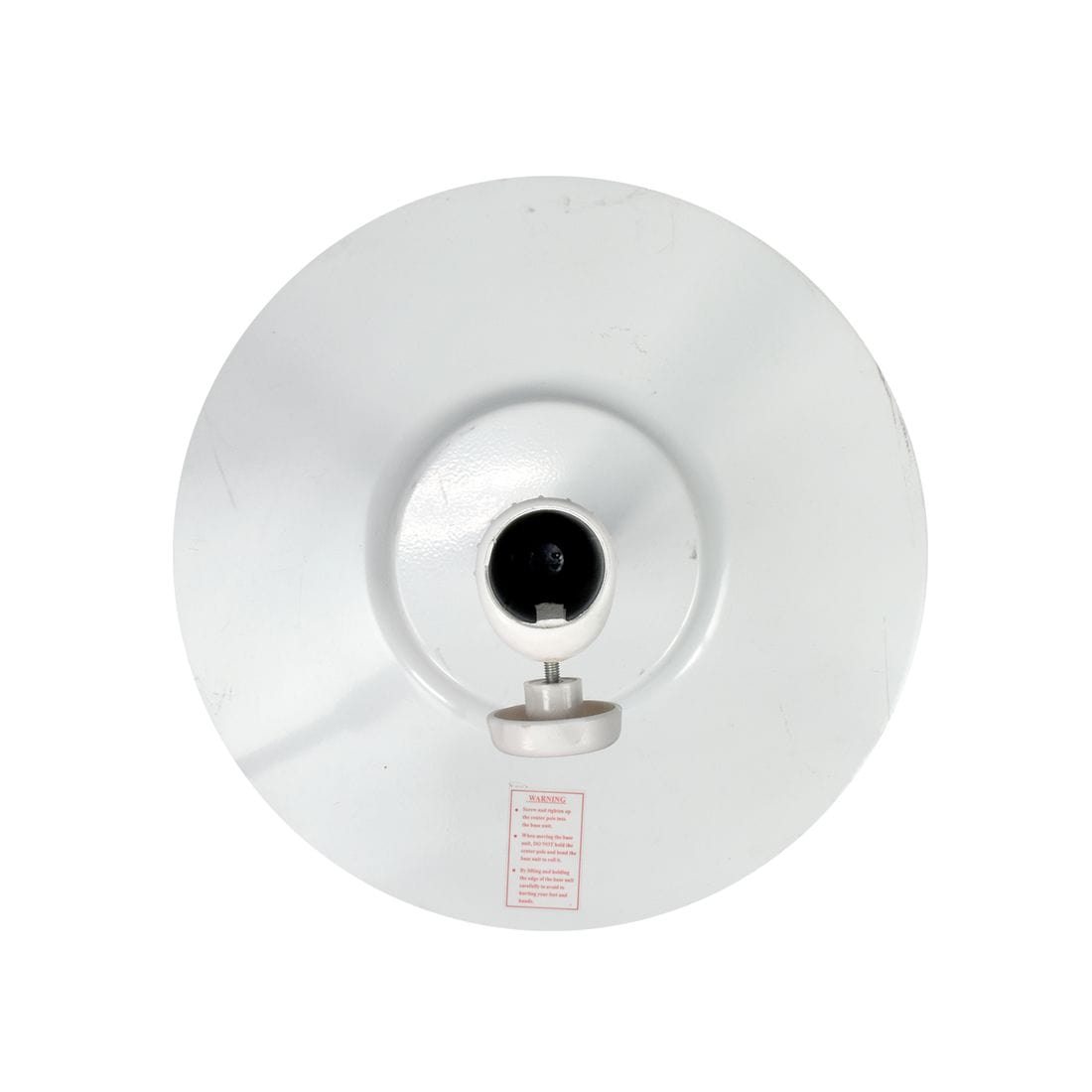 California Umbrellas White 50 lbs Umbrella Base with Steel Casing CAL-199484008777