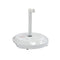 California Umbrellas White 75 lbs Umbrella Base with Steel Casing & Casters for Easy Mobility CAL-CFMT172-WHITE