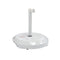 California Umbrellas White 75 lbs Umbrella Base with Steel Casing & Casters for Easy Mobility CAL-199484008814