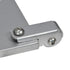 California Umbrellas Silver 70 lbs Galvanized Steel Base Plate with Casters for Easy Mobility CAL-CRL070