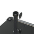California Umbrellas Black 70 lbs Galvanized Steel Base Plate with Casters for Easy Mobility CAL-199484008838
