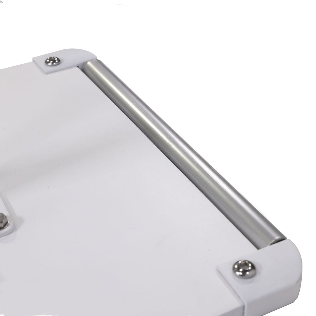 California Umbrellas White 70 lbs Galvanized Steel Base Plate with Casters for Easy Mobility CAL-199484008845