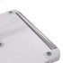 California Umbrellas White 70 lbs Galvanized Steel Base Plate with Casters for Easy Mobility CAL-199484008845