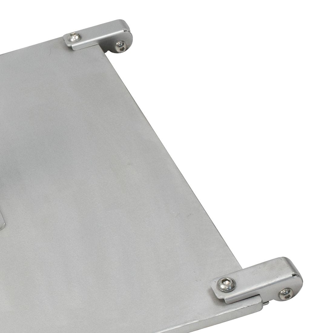 California Umbrellas Silver 100 lb Galvanized Steel Umbrella Base Plate with Casters, Fits 1.5" Pole CAL-CRL100