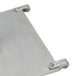California Umbrellas Silver 100 lb Galvanized Steel Umbrella Base Plate with Casters, Fits 1.5" Pole CAL-CRL100