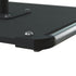 California Umbrellas Black 100 lb Galvanized Steel Umbrella Base Plate with Casters, Fits 1.5" Pole CAL-CRL100-BLACK