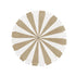 California Umbrellas Antique Beige 8.5' Pagoda Series Sunbrella Fabric Patio Umbrella with White Aluminum Pole and Push Lift CAL-SMPT852174PD-0422