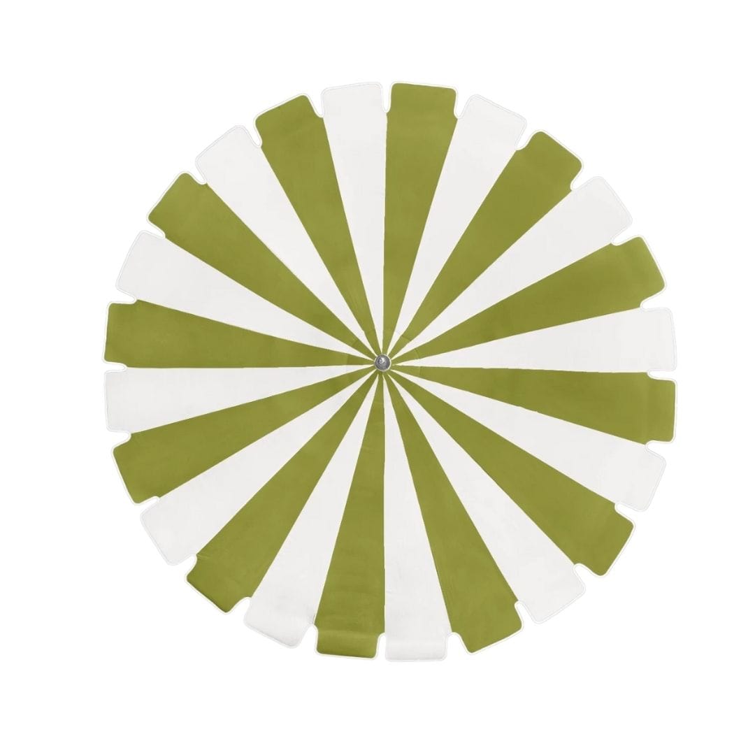 California Umbrellas Macaw 8.5' Pagoda Series Sunbrella Fabric Patio Umbrella with White Aluminum Pole and Push Lift CAL-199484071818