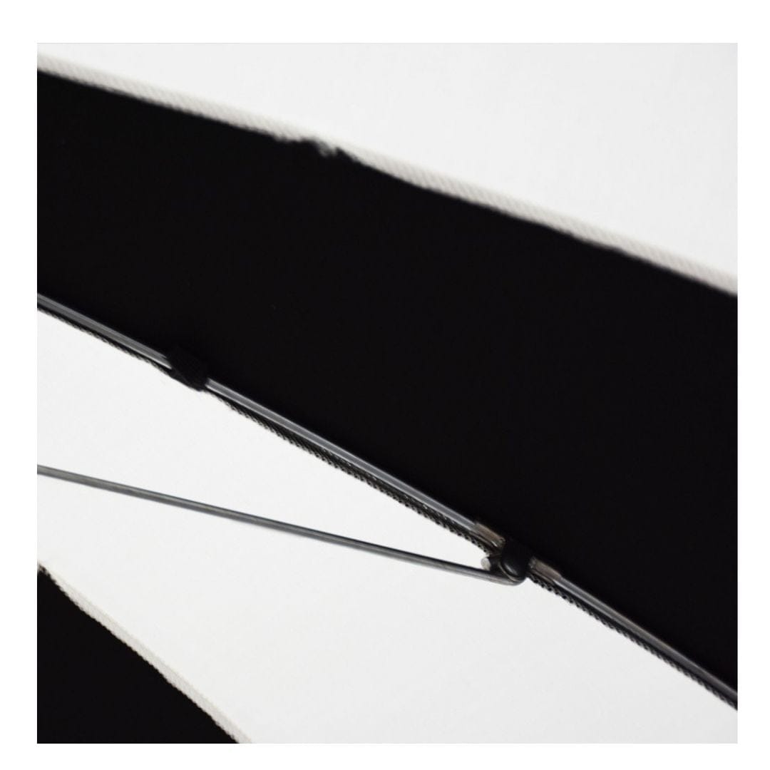 California Umbrellas Navy Blue 8.5' Pagoda Series Sunbrella Fabric Patio Umbrella with White Aluminum Pole and Push Lift CAL-199484071825