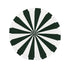 California Umbrellas Forest Green 8.5' Pagoda Series Sunbrella Fabric Patio Umbrella with White Aluminum Pole and Push Lift CAL-SMPT852174PD-0446