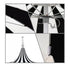 California Umbrellas Forest Green 8.5' Pagoda Series Sunbrella Fabric Patio Umbrella with White Aluminum Pole and Push Lift CAL-SMPT852174PD-0446