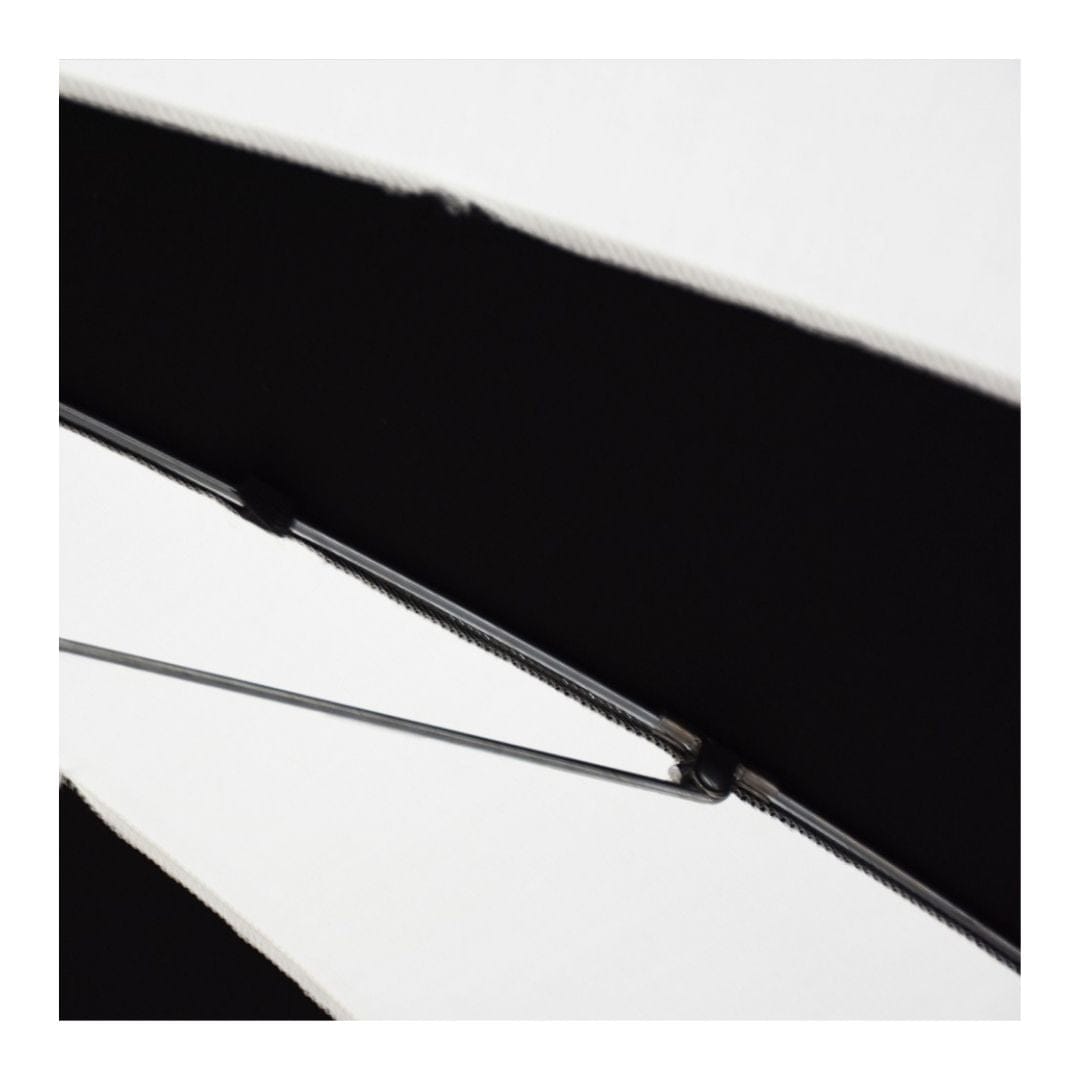 California Umbrellas Sunflower Yellow 8.5' Pagoda Series Sunbrella Fabric Patio Umbrella with White Aluminum Pole and Push Lift CAL-199484071849