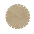 California Umbrellas Antique Beige 8.5' Classic Pagoda Series Sunbrella Fabric Patio Umbrella with White Aluminum Pole and Push Lift CAL-SMPT852174CLAS-5422