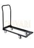 Chivari Steel Folding Chair Cart for Poly & Resin Folding Chairs CART100-AX-T