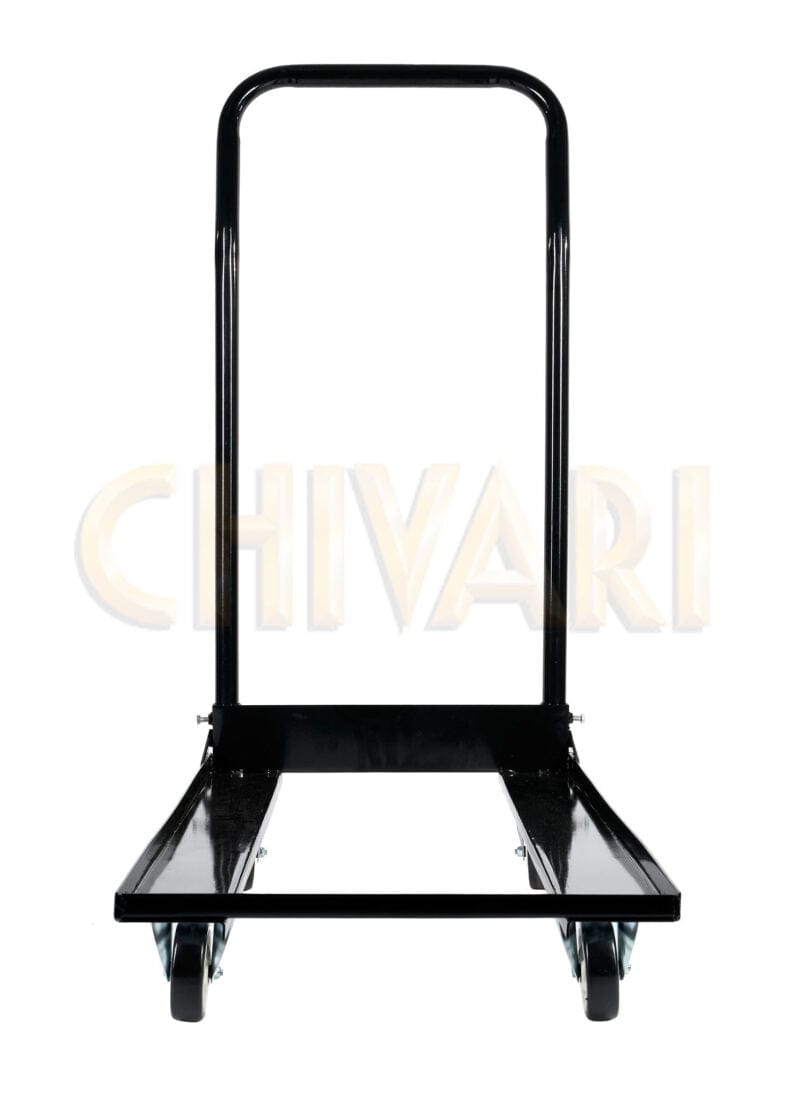 Chivari Steel Folding Chair Cart for Poly & Resin Folding Chairs CART100-AX-T