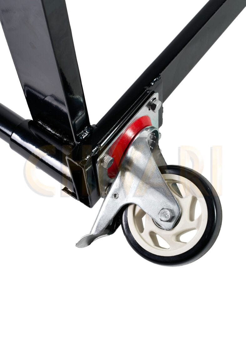 Chivari Steel Folding Chair Cart for Poly & Resin Folding Chairs CART100-AX-T