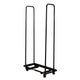 American Cart American Cart Chair Pallet Dolly – Holds 30 Resin/Wood Chairs, Tall Slides, 4 Casters CART-67125-GI