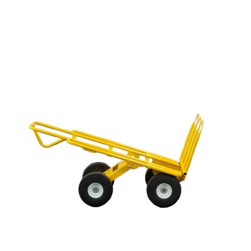 American Cart American Cart Multi Mover Hand Truck – 800 lb Capacity, Folding Plate, 4 Flat-Free Wheels CART-67243-GI