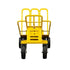 American Cart American Cart Multi Mover XT Hand Truck – 1200 lb Capacity, Folding Plate, 6 Flat-Free Wheels CART-67245-GI