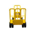 American Cart American Cart Multi Mover XT Hand Truck – 1200 lb Capacity, Folding Plate, 6 Flat-Free Wheels CART-67245-GI