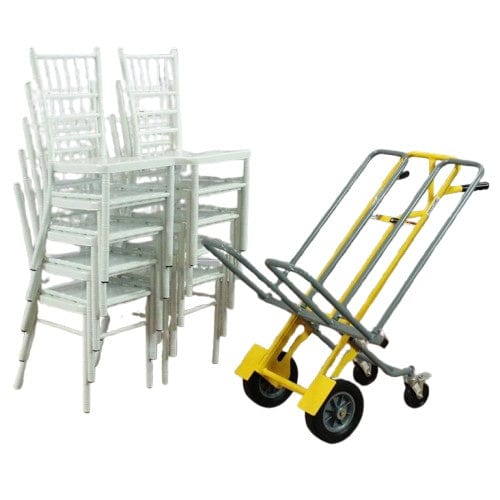 American Cart American Cart Dual Chiavari Chair Cart – Holds 10 Chairs, Flat-Free Wheels & Casters CART-67286-GI