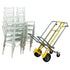 American Cart American Cart Dual Chiavari Chair Cart – Holds 10 Chairs, Flat-Free Wheels & Casters CART-67286-GI