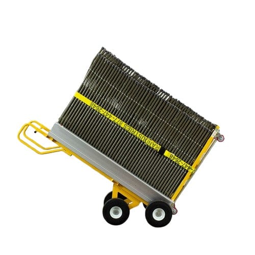 American Cart American Cart Mantis Chair Pallet Dolly – Holds 50 Folding Chairs, 4 Casters CART-67485-GI