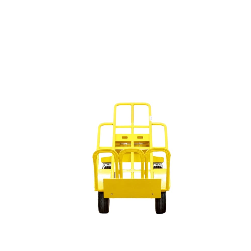 American Cart American Cart Multi Mover Hand Truck – 800 lb Capacity, Folding Plate, 2 Swivel & 2 Flat-Free Wheels CART-67565-GI