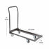 Chivari Steel Folding Chair Cart for Poly & Resin Folding Chairs - Gray CART100G-AX-T