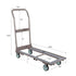 Chivari Heavy Duty Folding Chair Cart – Steel Frame with Locking Wheels and Safety Strap CART100G-HD-AX-T
