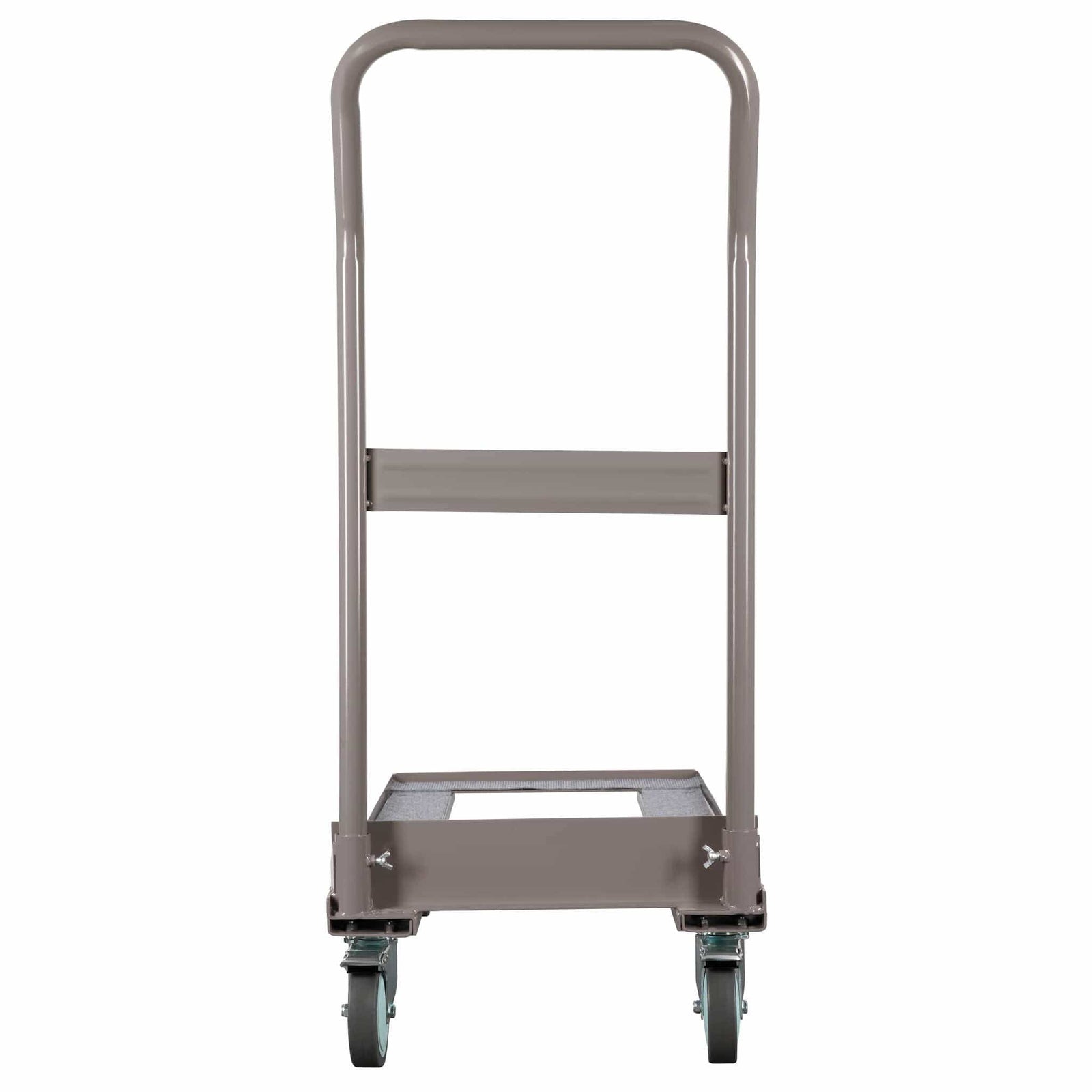 Chivari Heavy Duty Folding Chair Cart – Steel Frame with Locking Wheels and Safety Strap CART100G-HD-AX-T