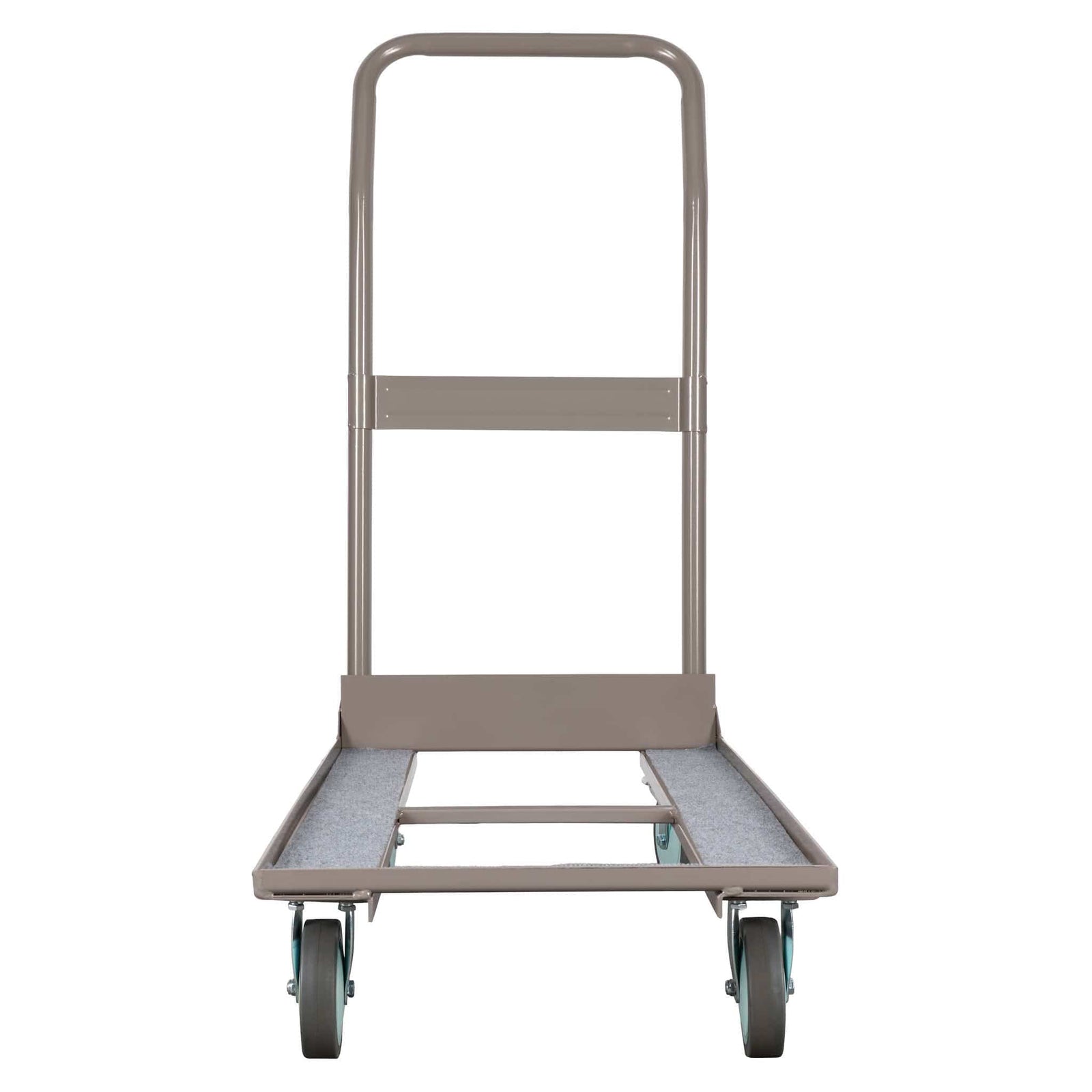 Chivari Heavy Duty Folding Chair Cart – Steel Frame with Locking Wheels and Safety Strap CART100G-HD-AX-T