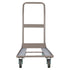 Chivari Heavy Duty Folding Chair Cart – Steel Frame with Locking Wheels and Safety Strap CART100G-HD-AX-T