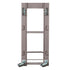 Chivari Heavy Duty Folding Chair Cart – Steel Frame with Locking Wheels and Safety Strap CART100G-HD-AX-T